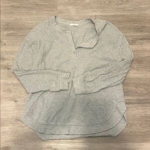 Z-supply waffle henley shirt